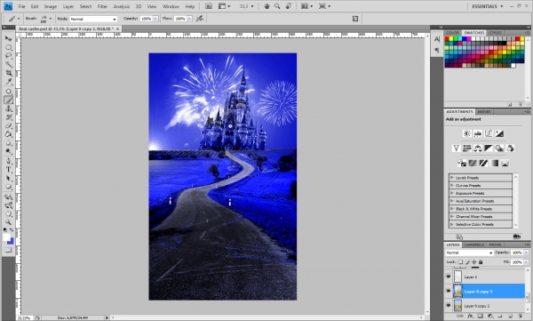 Creation of Real Castillo: Step 8